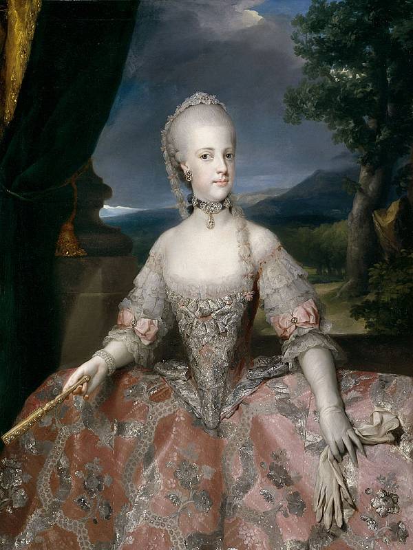 Marie Karolína se prý povahově zcela podobala na svou matku, královnu Marii Terezii.