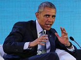 Prezident Barack Obama odsoudil hysterii, která podle něj nyní v debatě kolem uprchlíků panuje.