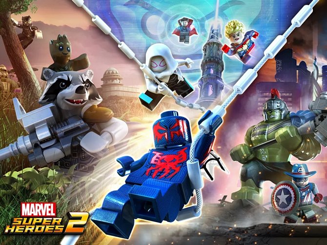 Počítačová hra Lego Marvel Super Heroes 2.