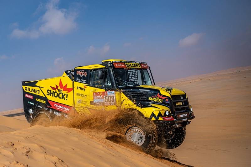 Macíkův kamion na letošní Rallye Dakar.