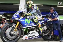 Devítinásobný mistr světa Valentino Rossi.