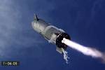 Zkušební let prototypu rakety Starship s označením SN10 společnosti SpaceX podnikatele Elona Muska