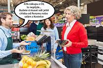 Povinné kvóty na podíl povinně prodávaných českých potravin pobouřily spotřebitele a pobavily internetové vtipálky
