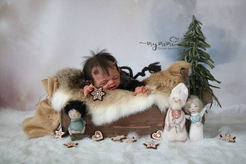 Reborn panenky, které vyrábí Dagmar Němcová.