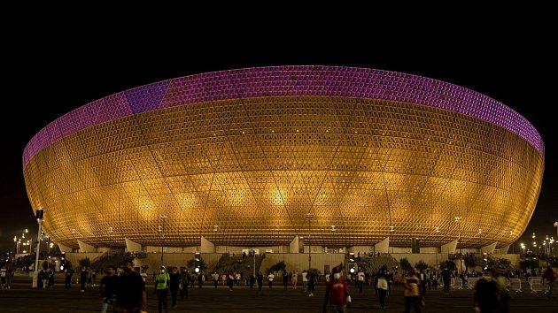 Lusail Iconic Stadion v Kataru