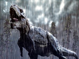 Jedním z největších masožravých dinosaurů (teropodů) a zároveň jedním z největších suchozemských predátorů všech dob byl Tyrannosaurus rex
