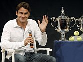 Roger Federer bude usilovat o svůj šestý titul na US Open v řadě.