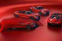 Celá kolekce Aston Martin Zagato.