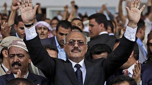Jemenský prezident Alí Abdalláh Sálih (na snímku).