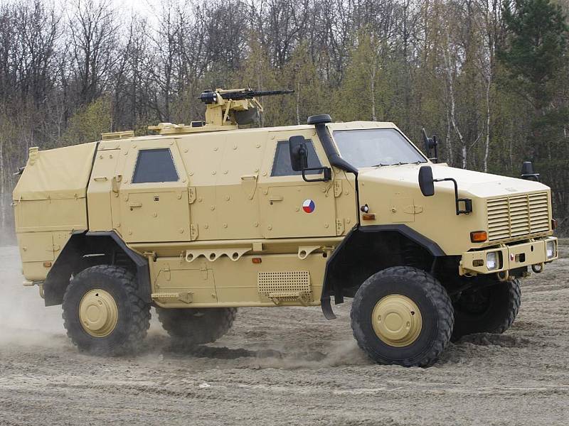 Dingo - Nový obrněný vůz pro misi českých vojáků v Afghánistánu