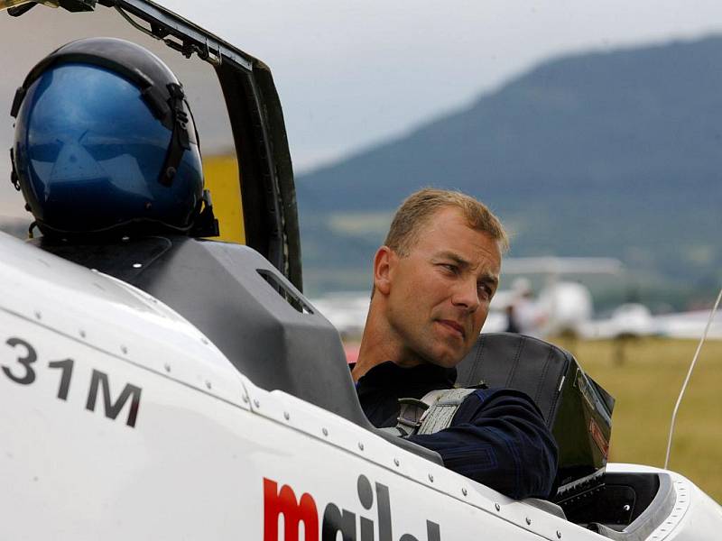 Armádní pilot Martin Šonka 