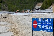 Stavba dálnice, která propojí černohorský Bar se Srbskem. Práce provádí čínská firma CRBC