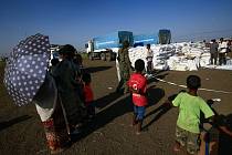 Humanitární pomoc pro občany Etiopie, kteří prchají před boji