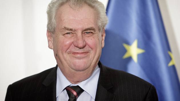 Prezident Miloš Zeman.