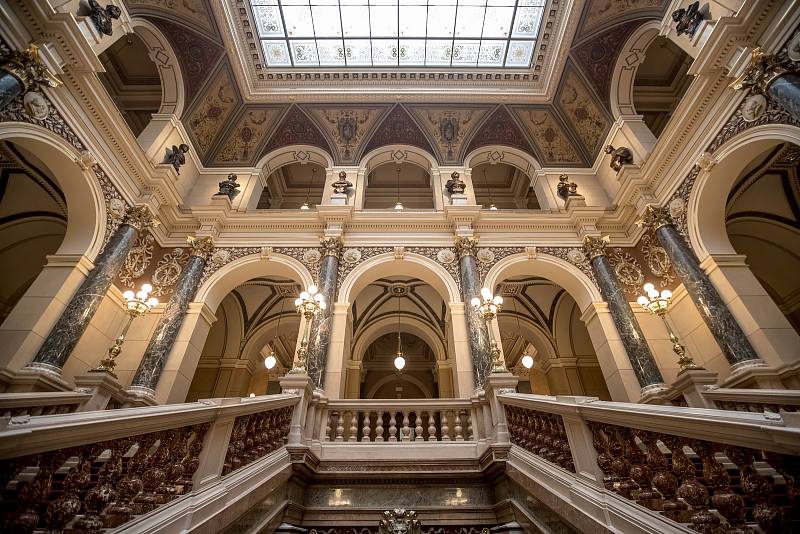 Zrekonstruované Národní muzeum v Praze.