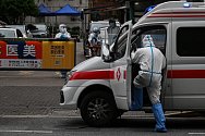 Čínská Šanghaj během pandemie onemocnění covid-19, duben 2022