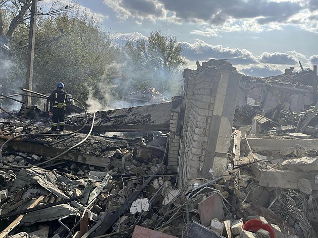Ruský útok na ukrajinskou vesnici Hroza, 5. října 2023