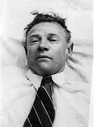 Posmrtná fotografie Somertonského muže