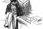 Zmizení lokomotivy v Lindalu pod zemí inspirovalo Sira Arthura Conana Doyla (autora Sherlocka Holmese) k napsání detektivní povídky Příběh ztraceného expresu. Takhle vypadala ilustrace k ní.