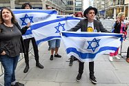 Londýnem prošla demonstrace proti údajnému antisemitismu britských labouristů