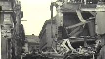 Kralupy nad Vltavou po ničivém bombardování v březnu 1945