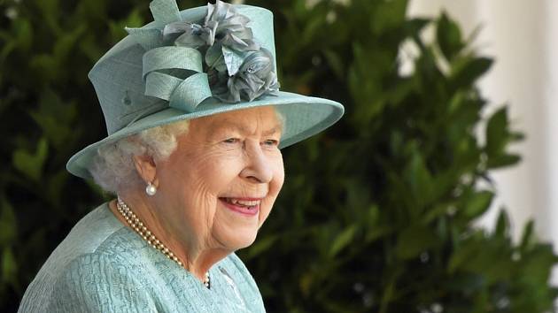 Britská královna Alžběta II. na své oficiální oslavě narozenin ve Windsoru.