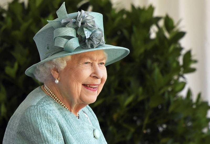 Britská královna Alžběta II. na své oficiální oslavě narozenin ve Windsoru.