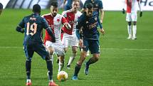 UEFA Evropská liga - čtvrtfinálový zápas FK Slavia - Arsenal