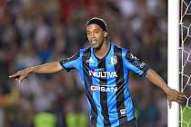 Bývalý nejlepší fotbalista světa Ronaldinho.