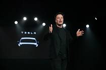 Ředitel amerického výrobce elektromobilů Tesla Elon Musk
