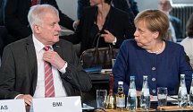 Angela Merkelová a Horst Seehofer.