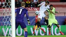 Sevilla - Manchester City: Coke proti brankáři Joe Hartovi