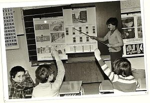 Školáci v 80. letech minulého století se učili podle nové koncepce z roku 1976