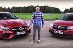 Mercedes-AMG E63 S Combi vs. Dacia Logan MCV.