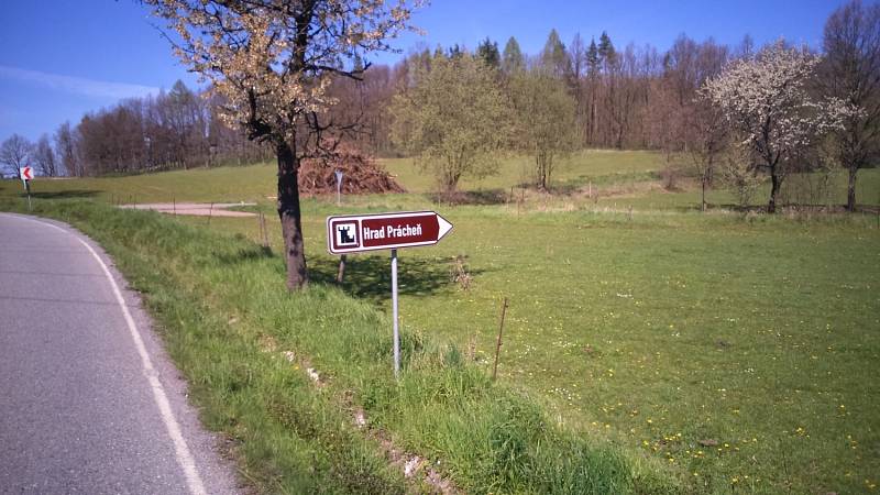 Na cestě k hradu Prácheň