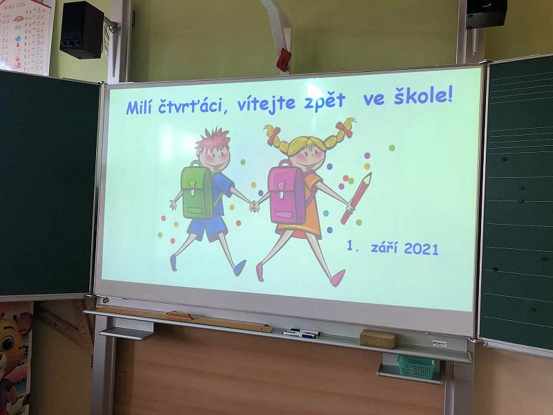 Ze zahájení školního roku v Základní škole Nádražní v Hustopečích.