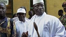 Gambijský prezident Yahya Jammeh