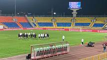 Stadion v Kazani, kde se čeští fotbalisté utkají s Běloruskem.