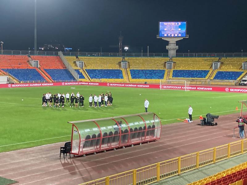 Stadion v Kazani, kde se čeští fotbalisté utkají s Běloruskem.