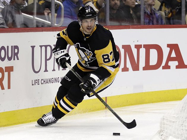 Hokejista Pittsburghu Sidney Crosby.
