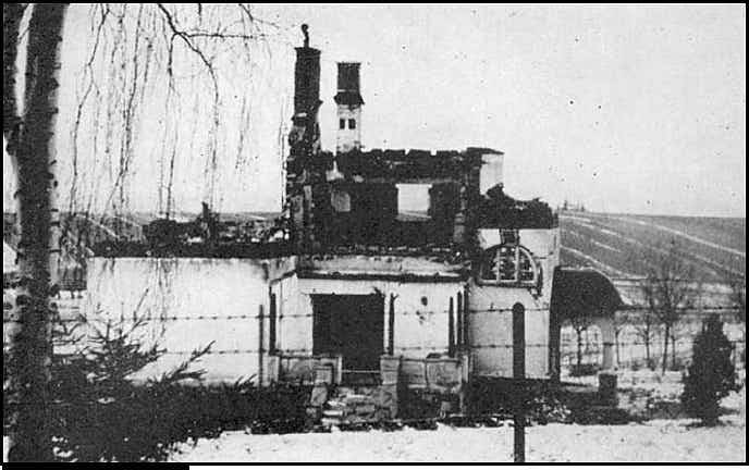 Letní vila továrníka Tichého vypálená nacisty