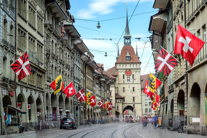 Hlavní město Švýcarska Bern