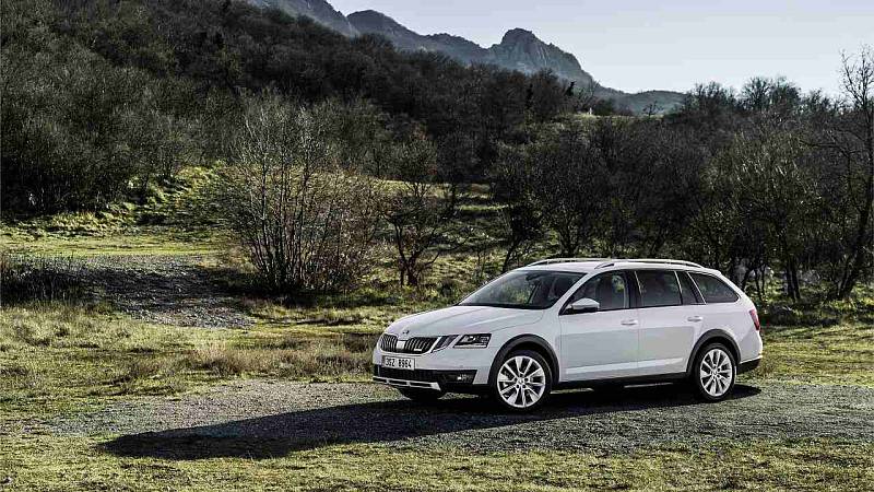 Škoda Octavia Scout.