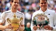 Andy Murray a Milos Raonic