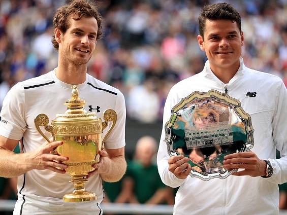 Andy Murray a Milos Raonic