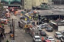 Železniční neštěstí ve městě Hoboken.