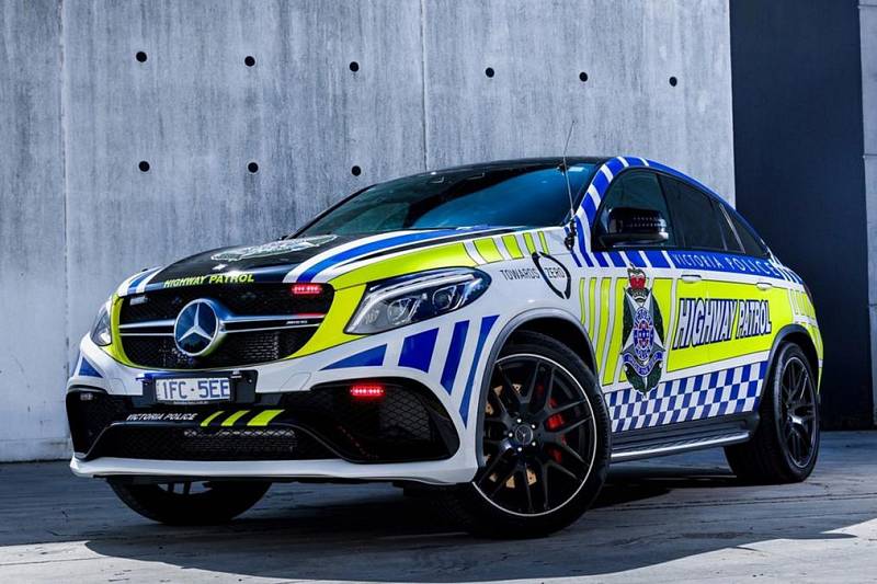 Mercedes-Benz GLE Coupé byl nasazen v Austrálii