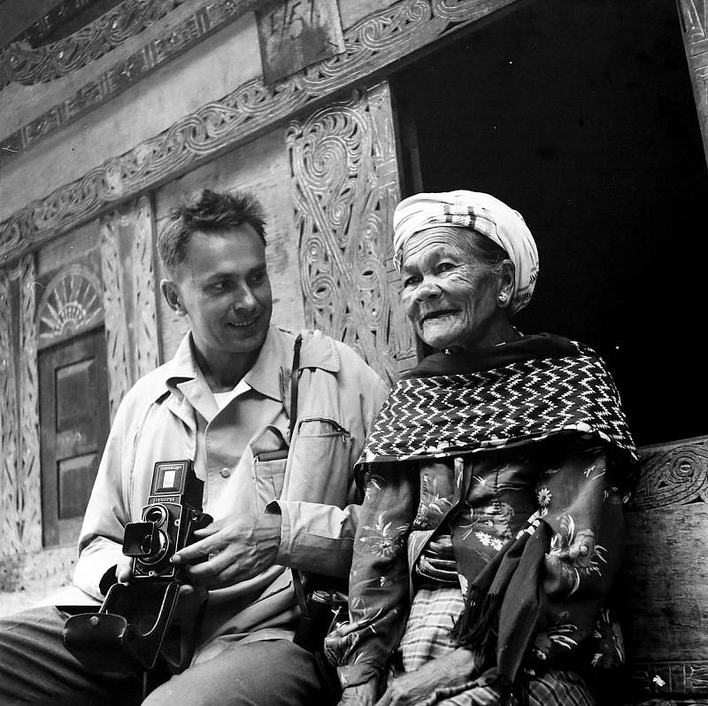 Na ostrově Samosir na Sumatře v roce 1962.