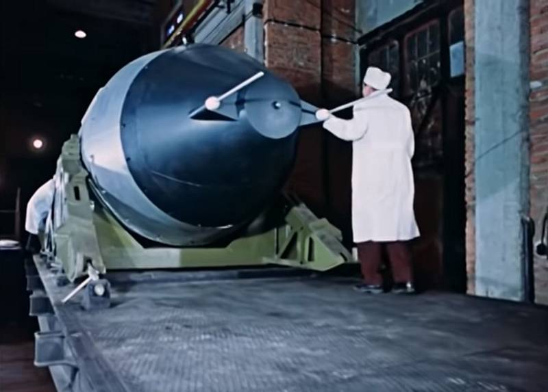 V roce 1961 provedl Sovětský svaz test největší jaderné zbraně, jaká kdy byla vyrobena