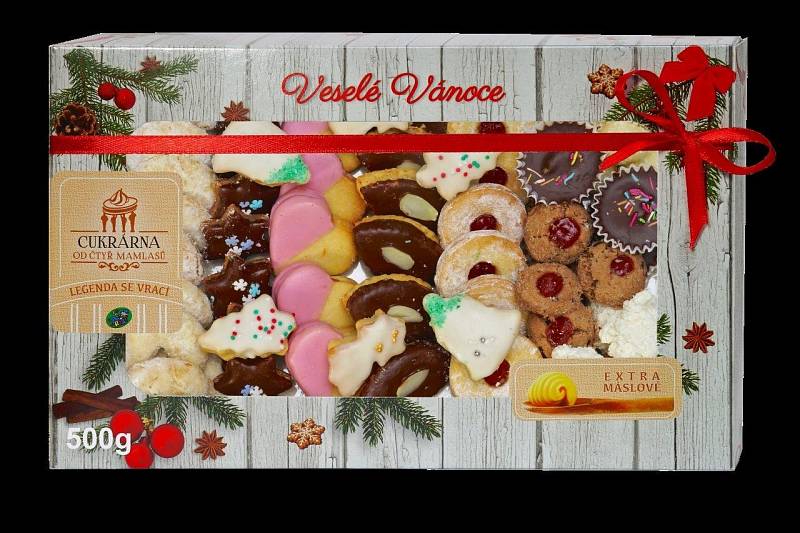 Vánoční cukroví Cukrárny od Mamlasů